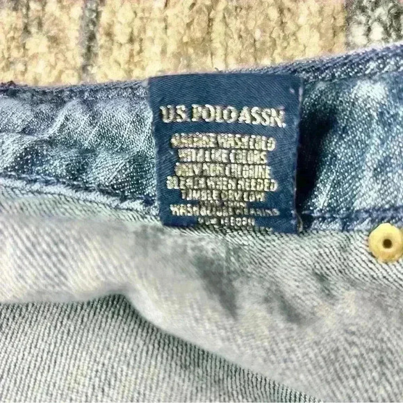 U.S. Polo Assn. Blue Jean Shorts - Picture 9 of 9